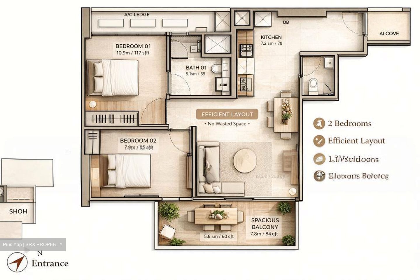 6 Derbyshire (D11), Condominium #570600731